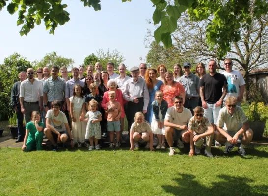 Jos en Mitje 75 jaar getrouwd: groot feest met kinderen, kleinkinderen